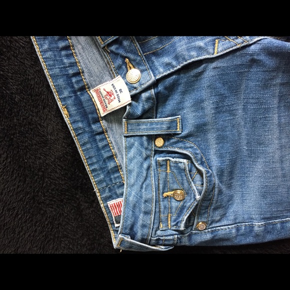 True Religion crystal studded button jeans - Picture 3 of 3